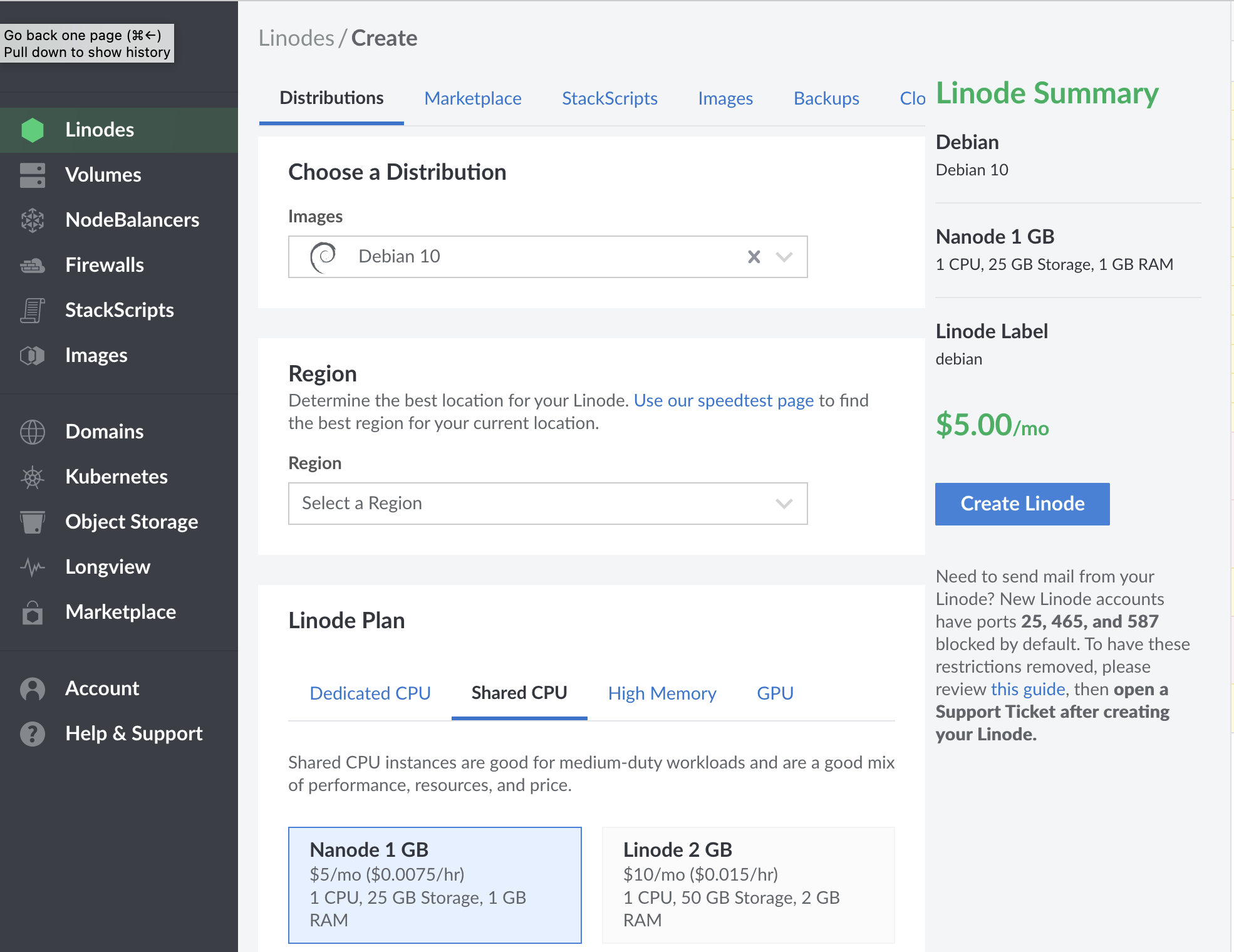buy vps from linode